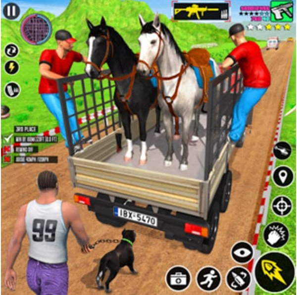 Animal Transporter Truck Online Game