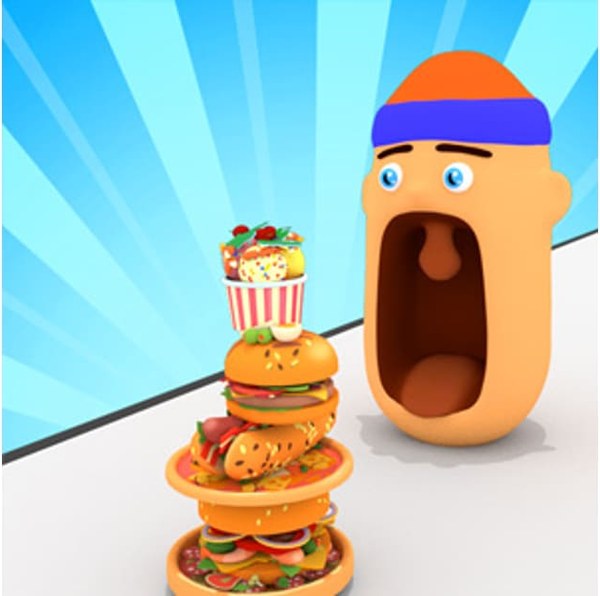 Mouth Rush Parkour Game