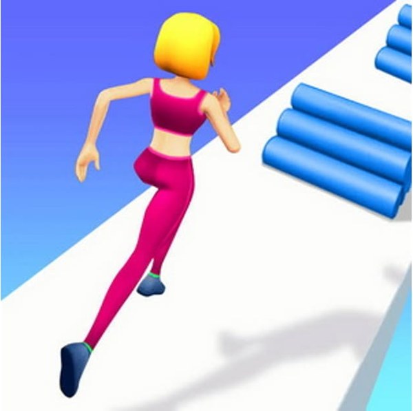 Girl Run Beauty 3D - Clean Parkour Game