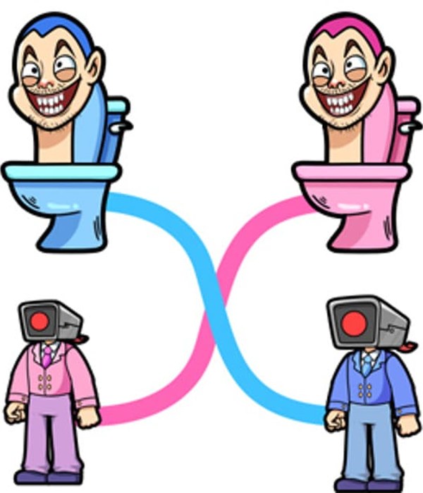 Skibydi Rush Puzzle Game Online