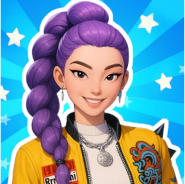 Girls K-POP Fashion Style Dress Up Game