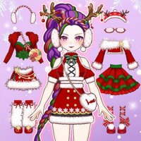 Christmas Fashion Dress Up & Makeup Online Game