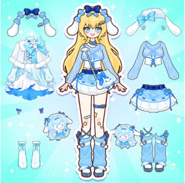 Live Star Doll Dress Up Game