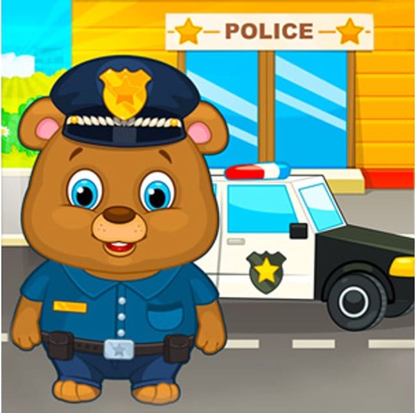 Policeman For Children Online Game
