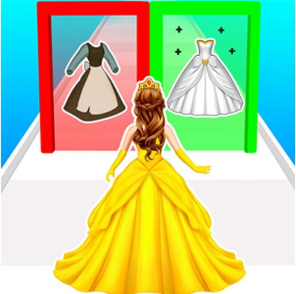 Princess Dress Up Run Online Game