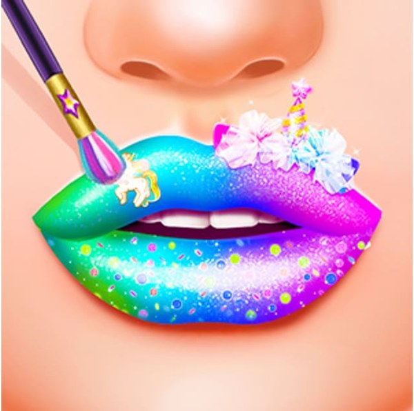 Lip Art Lipstick Makeup Online Game