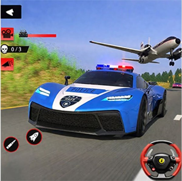 Police Chase Car Game
