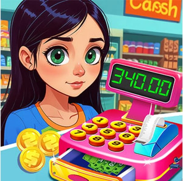 Supermarket Shopping For Kids Online Game