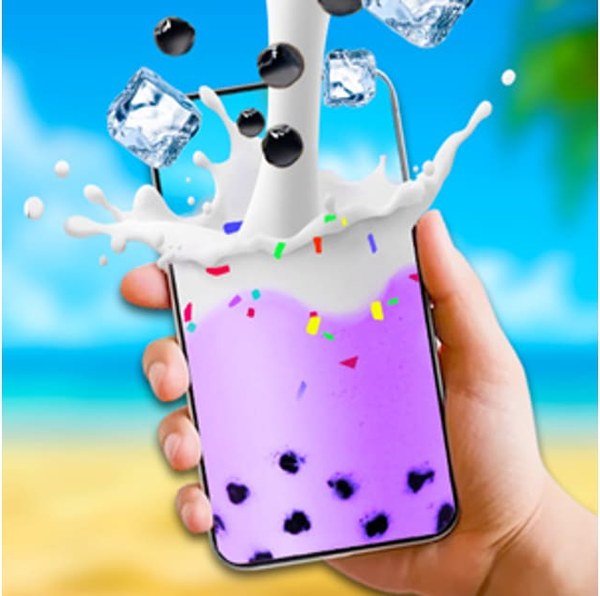 Rainbow Bubble Milk Tea Maker Online Game
