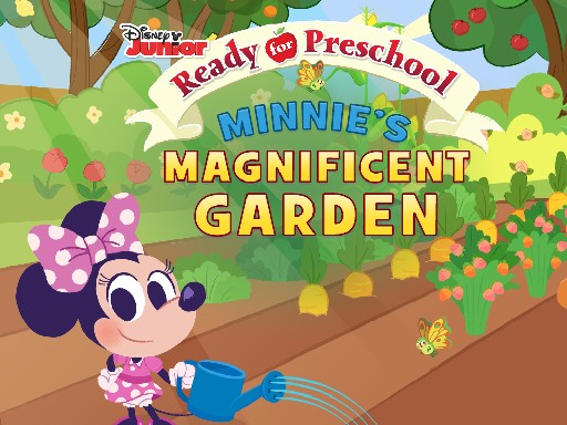 Preschool Minnie Magnificent Garden Online Game