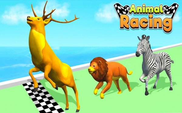 Animal Racing 2: Wild Arcade Runner Online Game