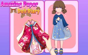 Amazing Paper Doll Diary: Fashion & Dress Up Games Online