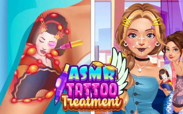 ASMR Tattoo Treatment Online Game