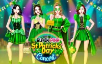 Black Pink St. Patrick's Day Concert Dress Up Game Online