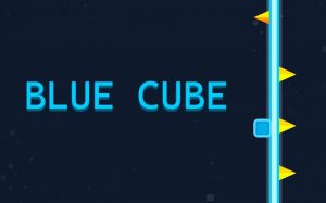 Blue Cube: Flip & Dodge Online Game