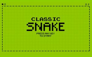 Classic Snake HTML5 Online Game