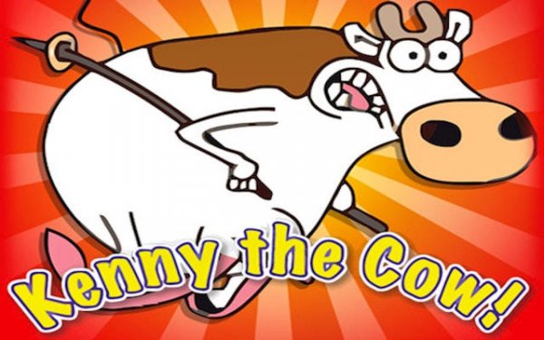 Kenny the Cow: Downhill Skiing Online Game