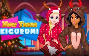 New Year's Kigurumi: Pajama Party Dress Up Online Game