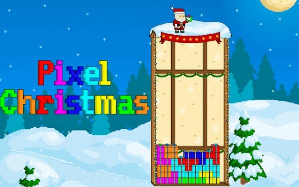 Pixel Christmas Holiday Puzzle Game Online