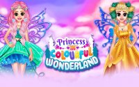 Princess In Colourful Wonderland: Fairy Dress Up & Makeover Online Game