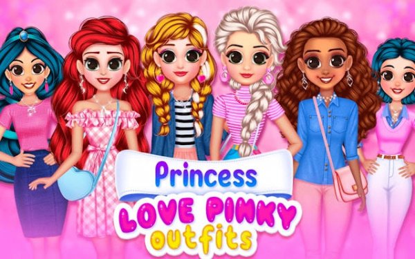 Princess Love Pinky Outfits - Fashion Dress Up Game Online