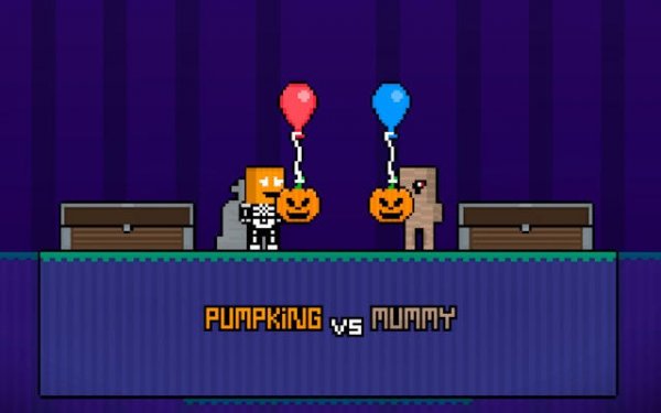 Pumpking vs Mummy: Halloween Race Game Online