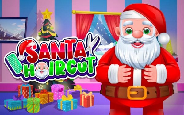Santa Haircut Salon Online Game