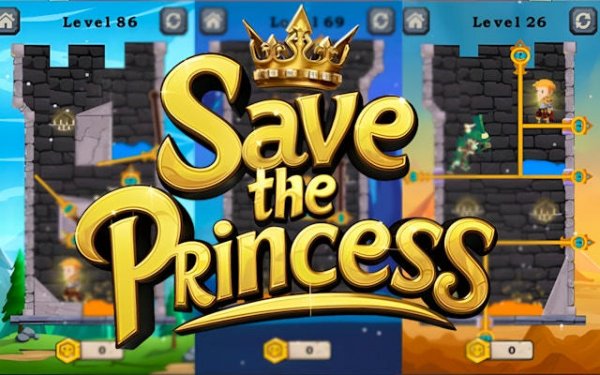 Save the Princess: Rescue Puzzle Adventure Online Game